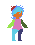 Avilio — color blocking idle animation