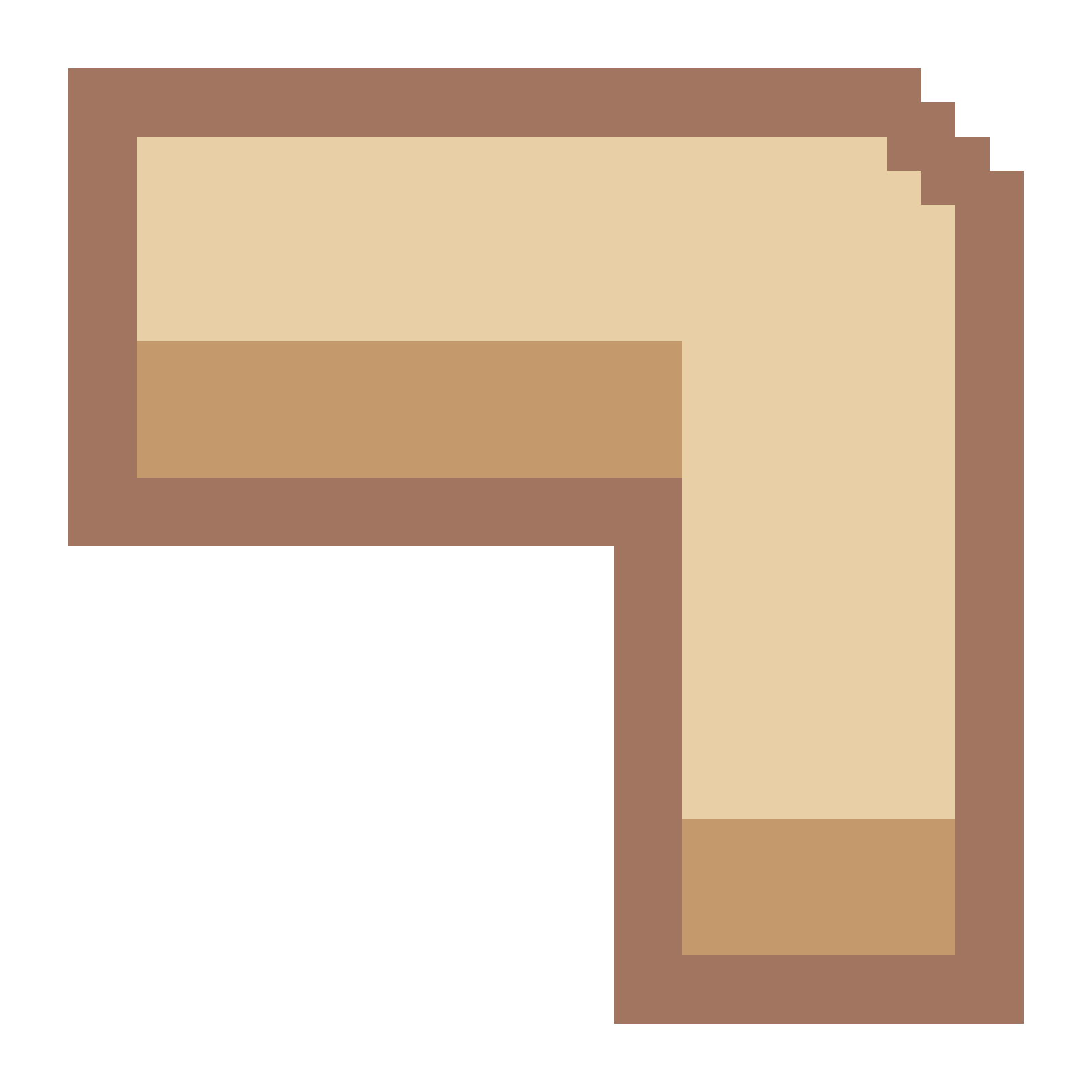 top-right corner